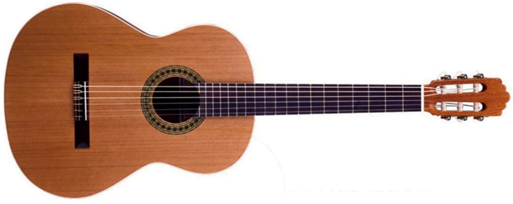 Altamira Basico 4/4 Cedre Acajou Rw - Natural Satin - Classical guitar 4/4 size - Main picture