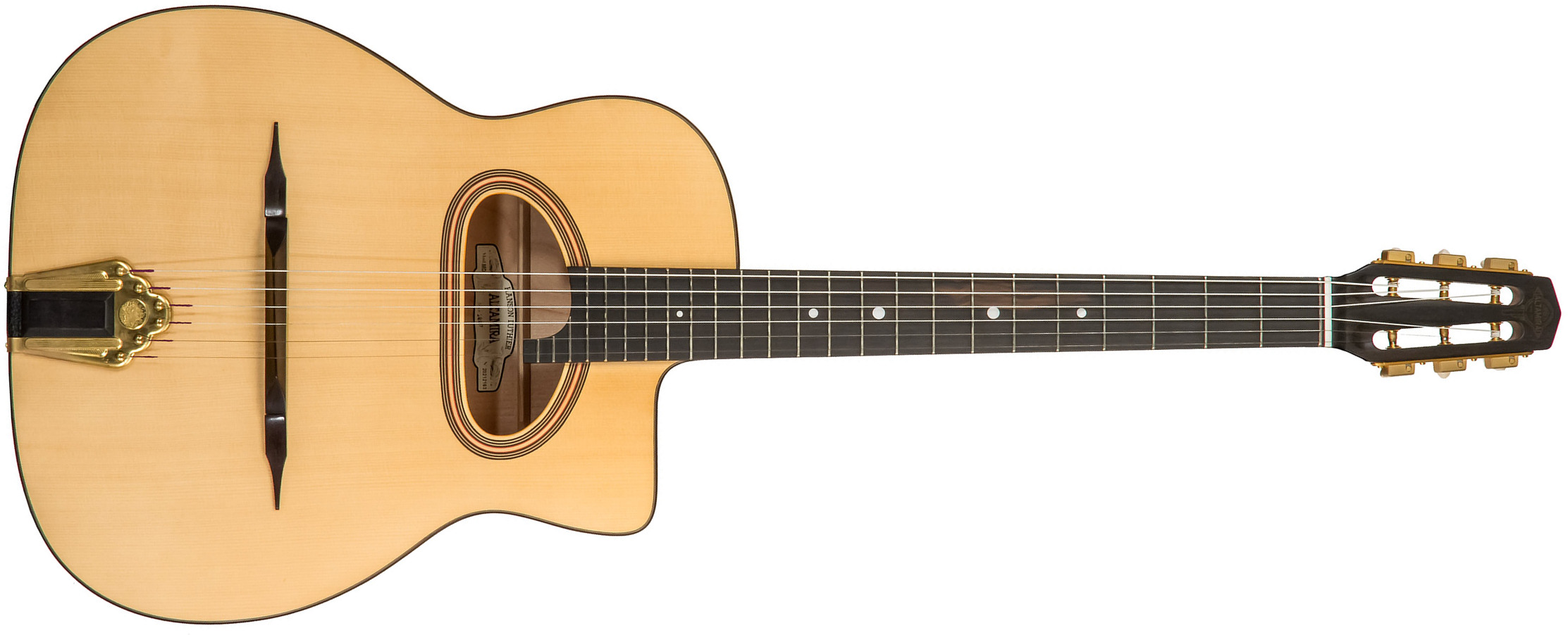 Gypsy Jazz MD Case natural satin Gypsy guitar Altamira