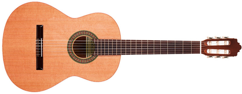 Altamira N100 7/8 Cedre Acajou Rw - Natural Satin - Classical guitar 7/8 size - Main picture