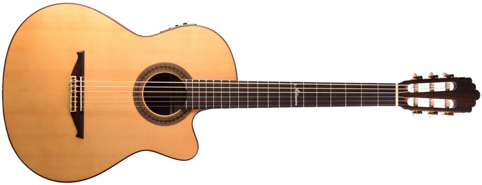 Altamira N300cc Crossover 4/4 Cw Cedre Palissandre Eb - Natural Matte - Classical guitar 4/4 size - Main picture