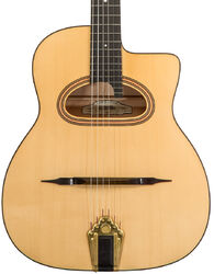 Gypsy guitar Altamira Gypsy Jazz MD +Case - Natural satin