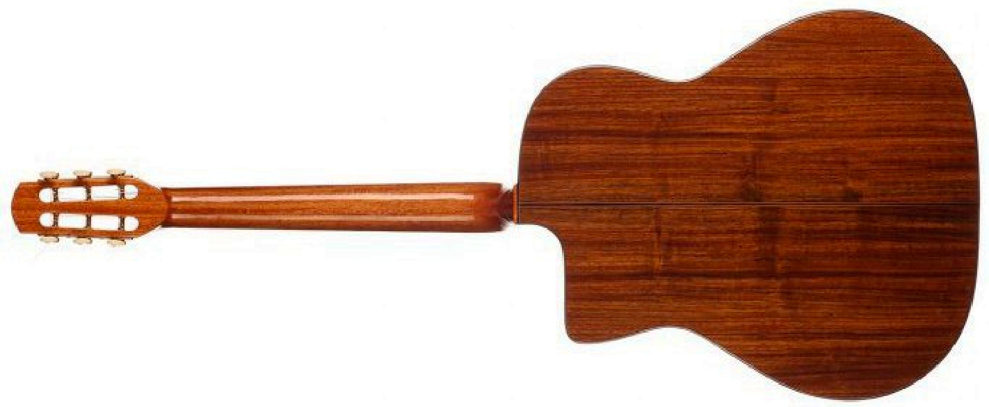 Altamira M20 D Hole Gypsy Jazz Grande Bouche Cw Epicea Ovangkol Eb - Natural - Gypsy guitar - Variation 1