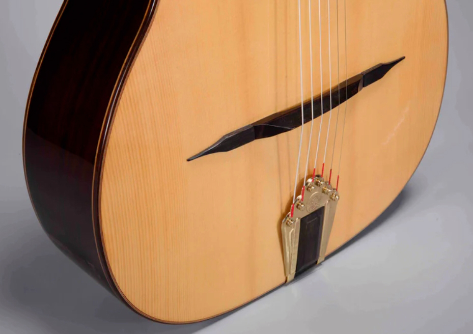 Altamira M30 D Hole Gypsy Jazz Grande Bouche Cw Epicea Palissandre Eb +etui - Natural - Gypsy guitar - Variation 2