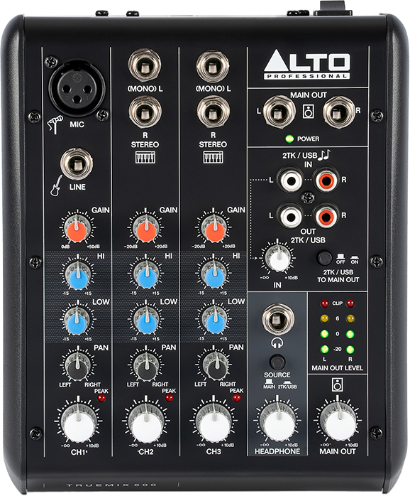 Alto Truemix 500 - Analog mixing desk - Main picture