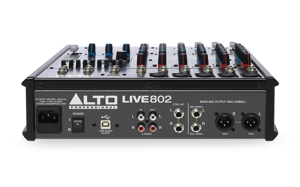 Alto Live 802 - Analog mixing desk - Variation 2