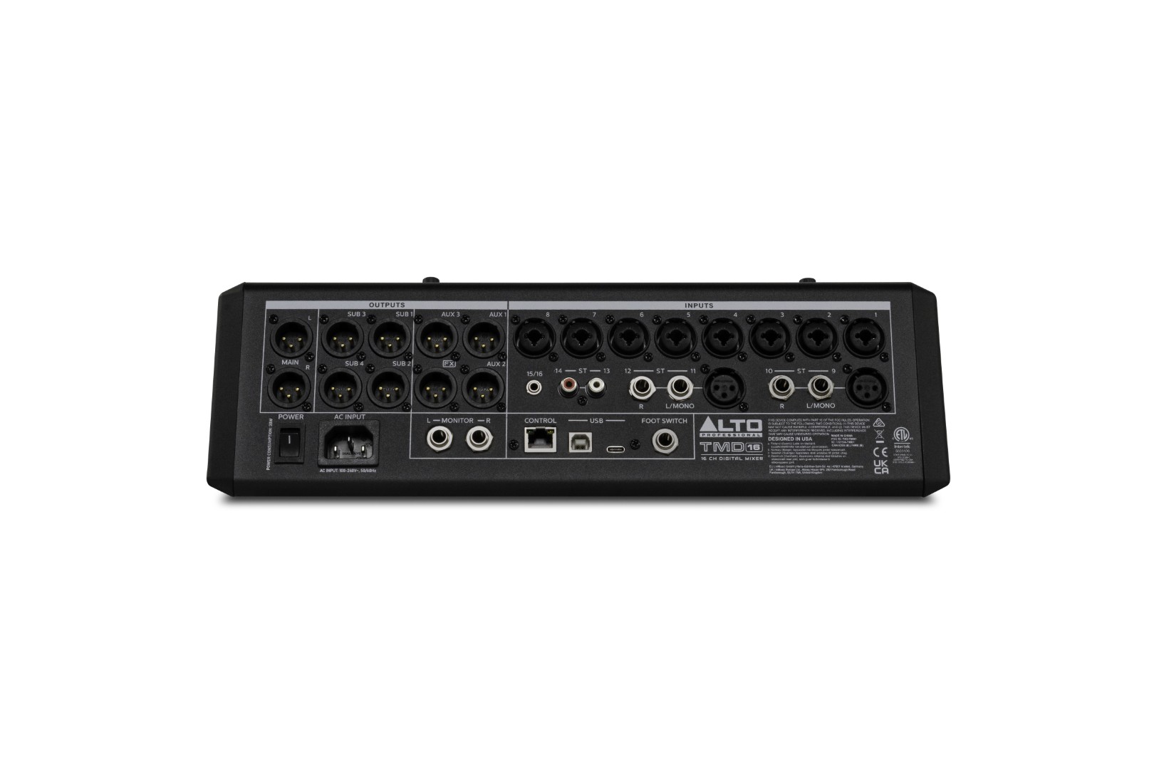 Alto Tmd 16 - Digital mixing desk - Variation 5