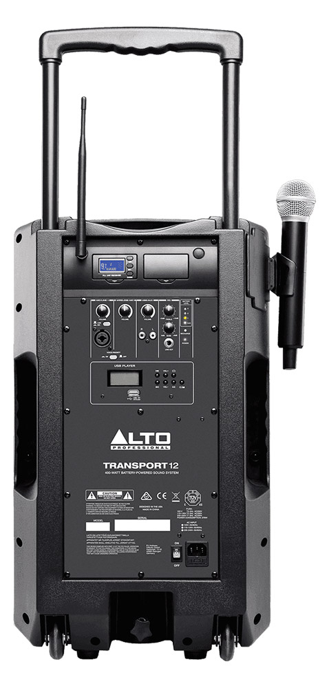 alto transport 12 portable pa system