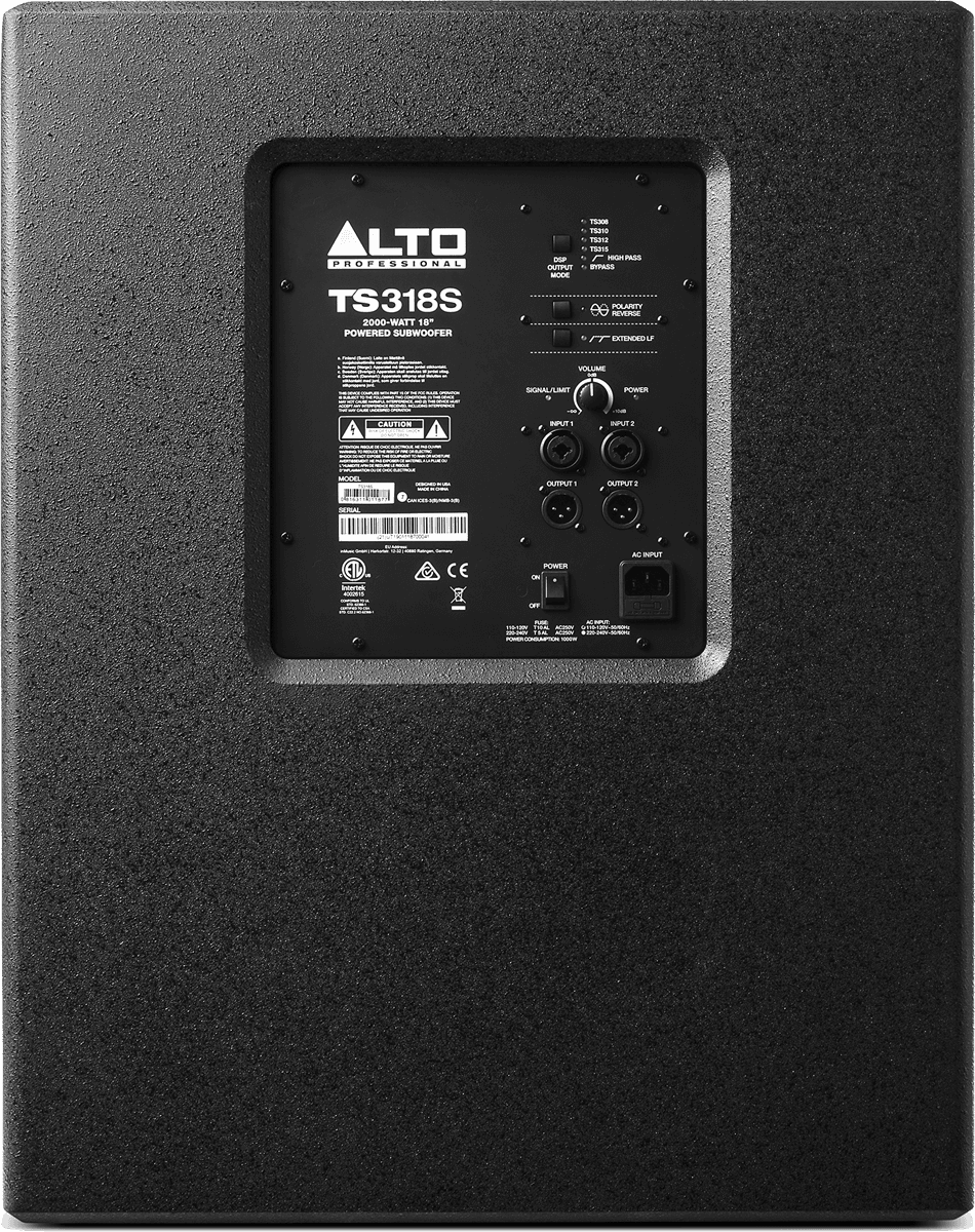 Alto Truesonic Ts318s - Active subwoofer - Variation 1