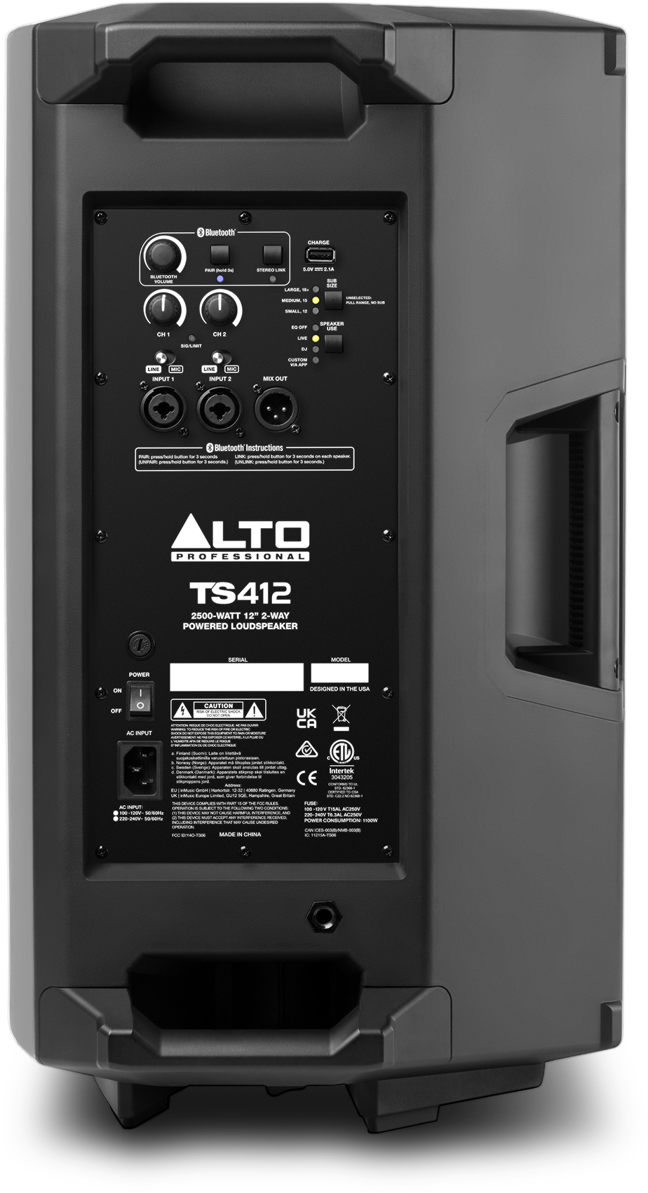 Alto Ts 412 - Active full-range speaker - Variation 2