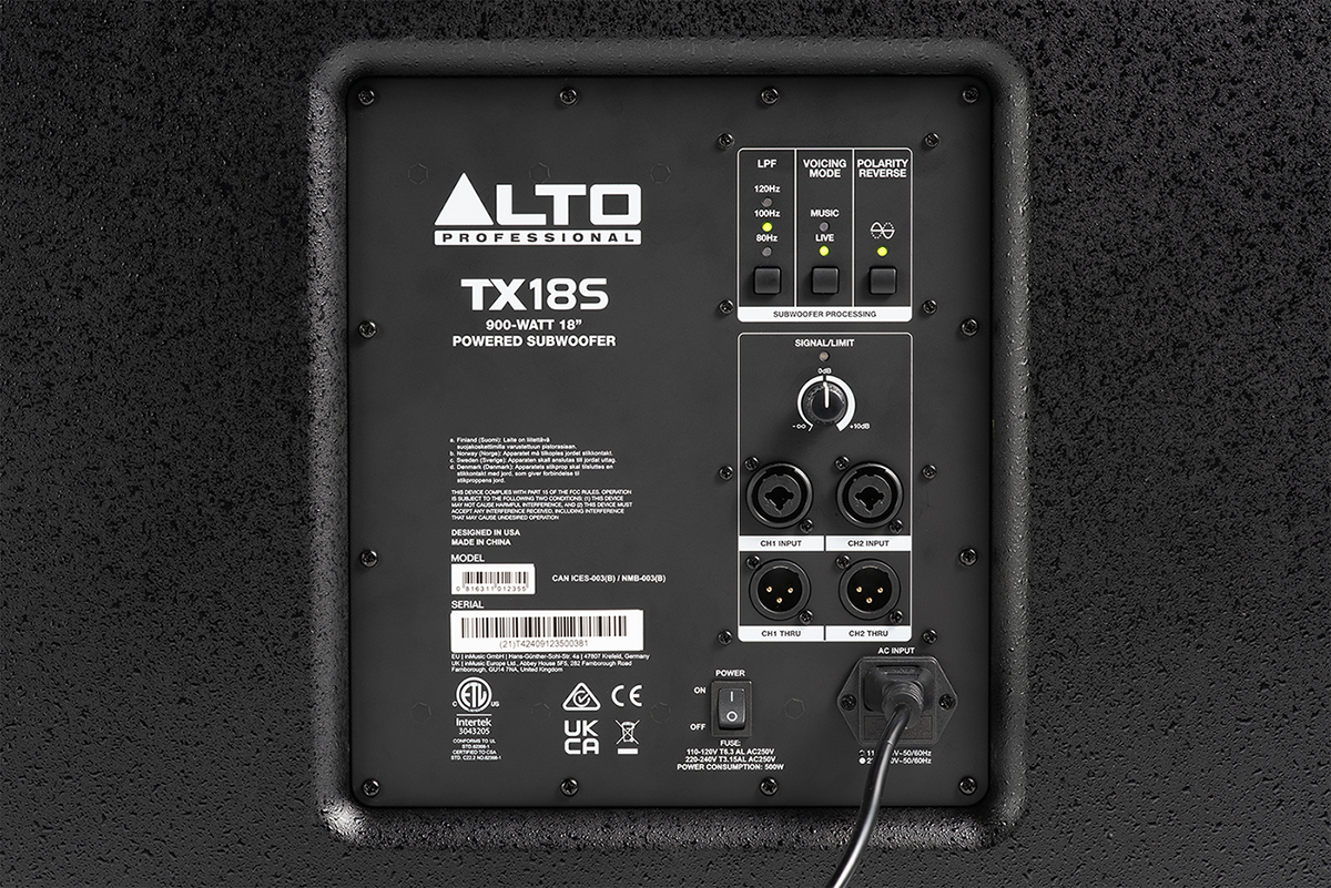 Alto Tx 18s - Active subwoofer - Variation 3