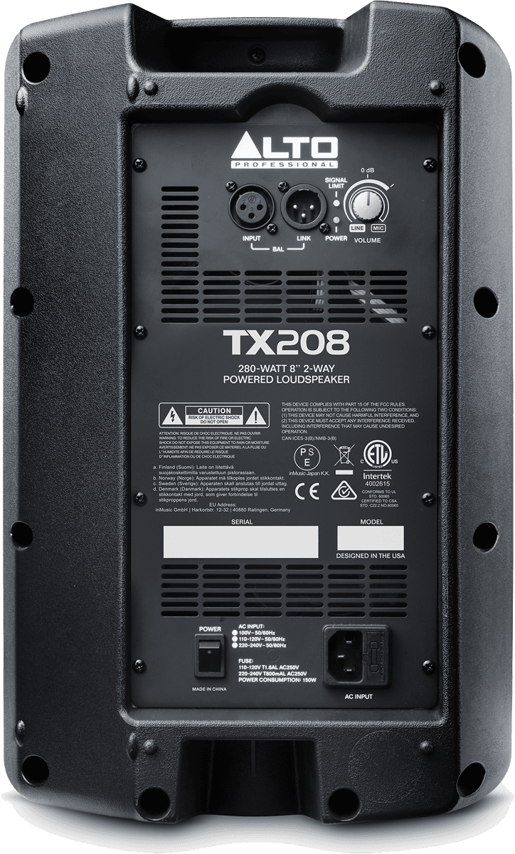 Alto Tx208 - Active full-range speaker - Variation 2