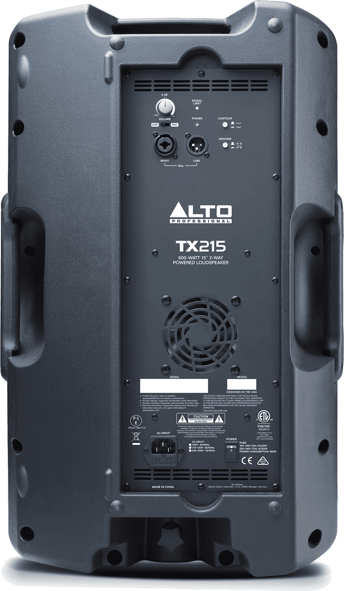 Alto Tx215 - Active full-range speaker - Variation 2