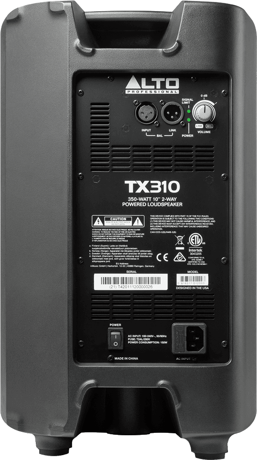Alto Tx310 - Active full-range speaker - Variation 1