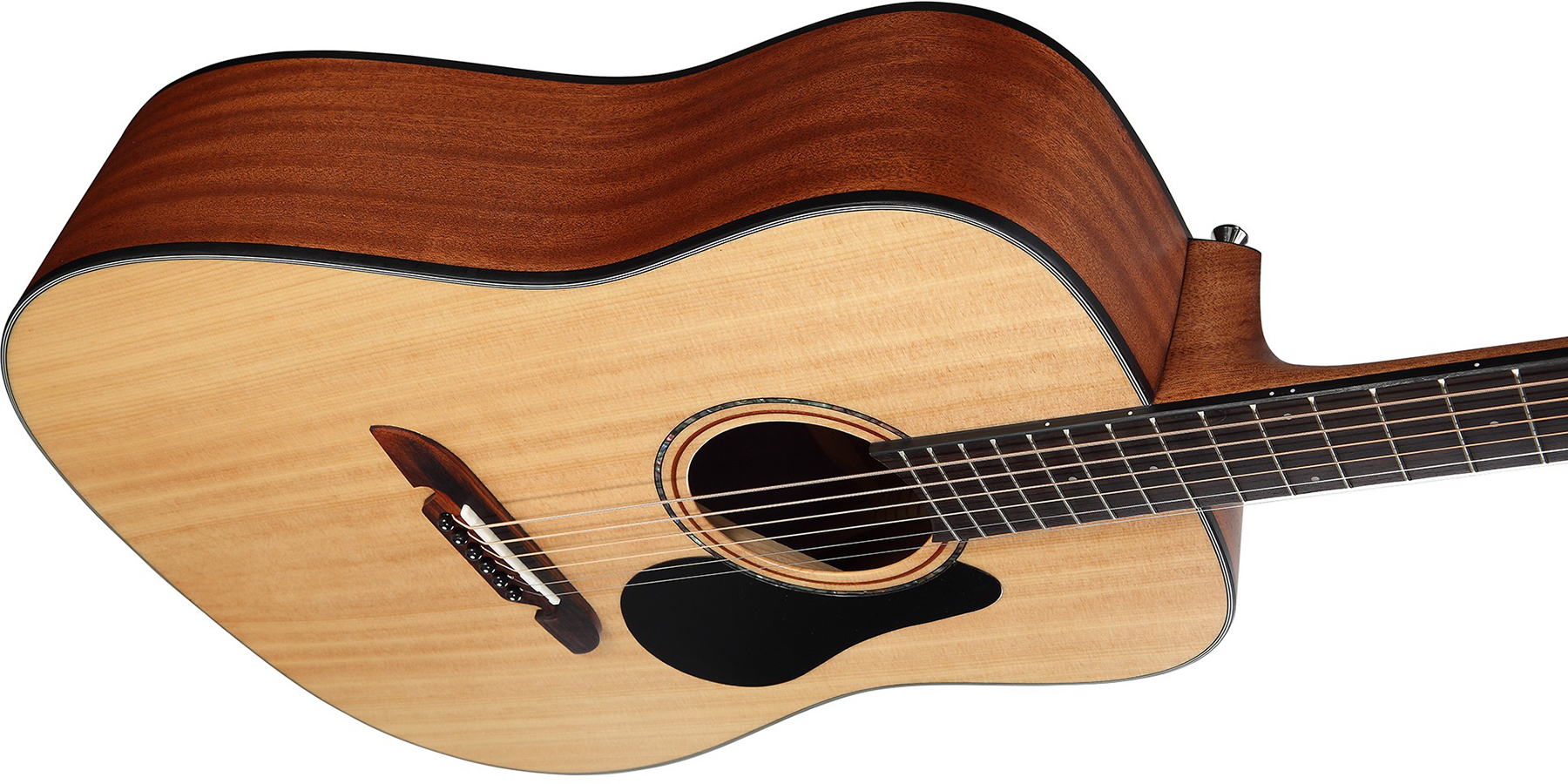 Alvarez Ad30 Artist Dreadnought Epicea Acajou Tec - Natural Semi Gloss - Acoustic guitar & electro - Variation 3