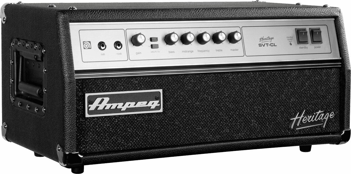 Ampeg Heritage Svt-cl Head Usa 300w - Heritage Series - Bass amp head - Main picture