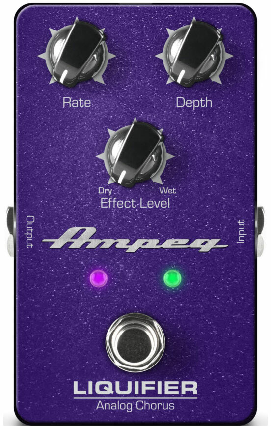 Ampeg Liquifier Analog Bass Chorus - Modulation, chorus, flanger, phaser & tremolo effect pedal for bass - Main picture