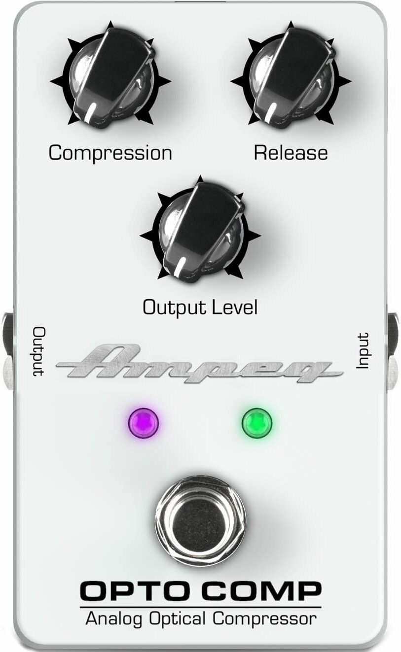 Ampeg Opto-comp Analog Bass Compressor - Compressor, sustain & noise gate effect pedal for bass - Main picture