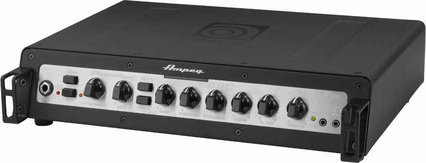 Ampeg Pf-500 Portaflex 500w Black - Bass amp head - Main picture