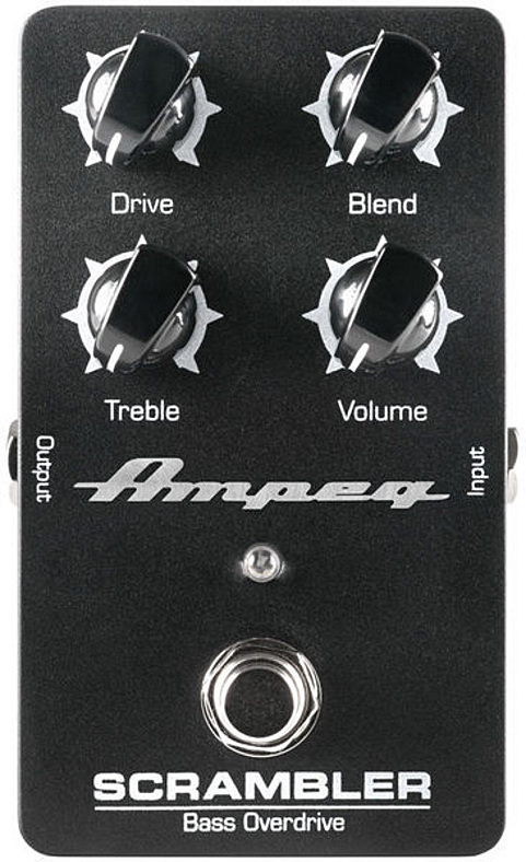 Ampeg Scrambler Bass Overdrive - Overdrive, distortion, fuzz effect pedal for bass - Main picture