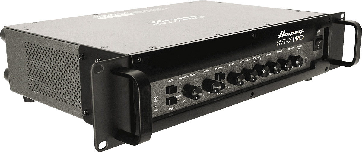 Ampeg Svt7-pro Head 1000w 4 Ohms Black - Pro Series - Bass amp head - Main picture