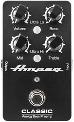 Bass preamp Ampeg Classic Analog Bass Preamp