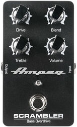 Overdrive, distortion, fuzz effect pedal for bass Ampeg Scrambler Bass Overdrive