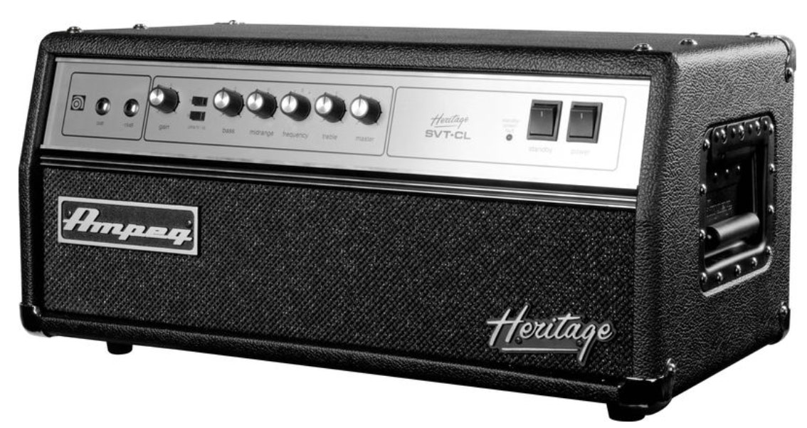 Ampeg Heritage Svt-cl Head Usa 300w - Heritage Series - Bass amp head - Variation 1