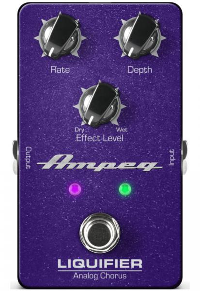 Modulation, chorus, flanger, phaser & tremolo effect pedal for bass Ampeg Liquifier Analog Bass Chorus