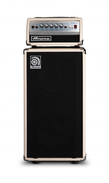 Bass amp stack Ampeg Micro VR Stack White Edition