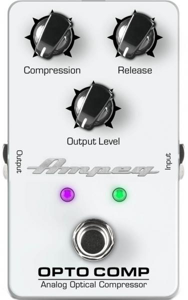 Compressor, sustain & noise gate effect pedal for bass Ampeg Opto-Comp Analog Bass Compressor