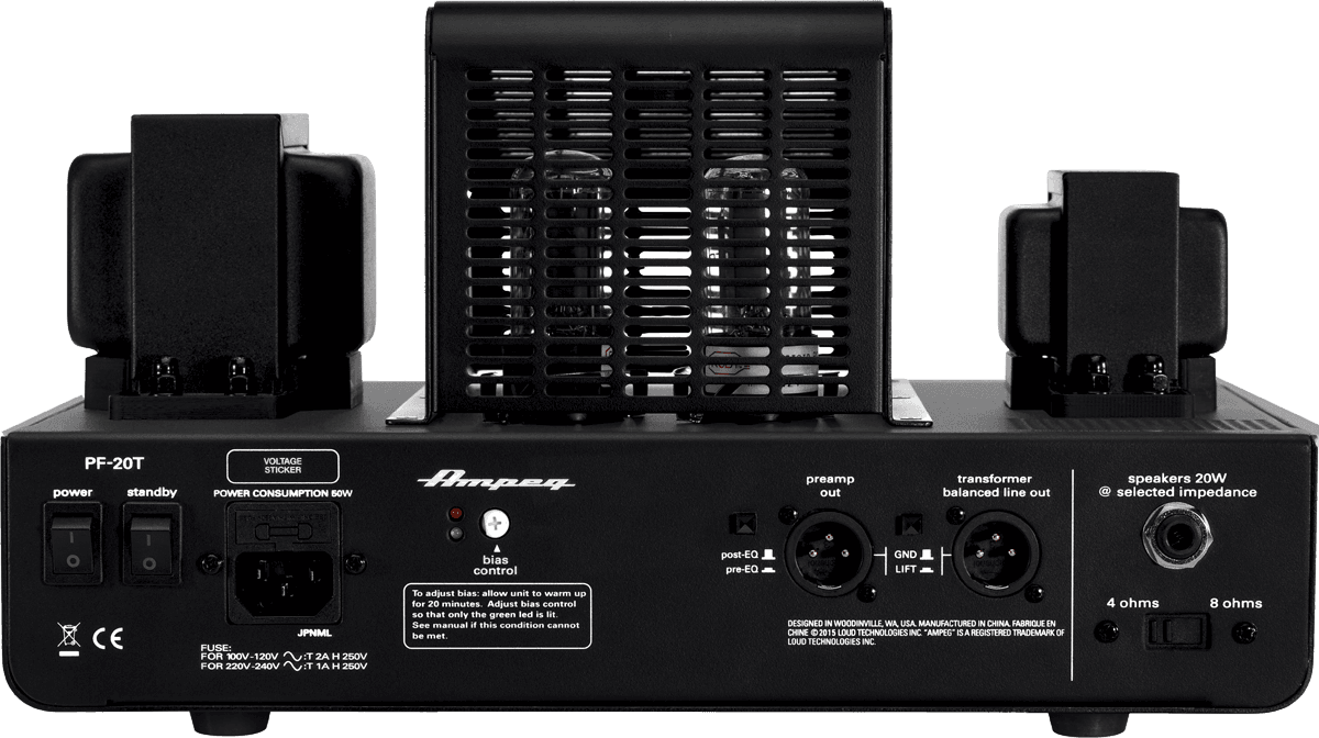 Ampeg Pf-20t Portaflex - Bass amp head - Variation 2