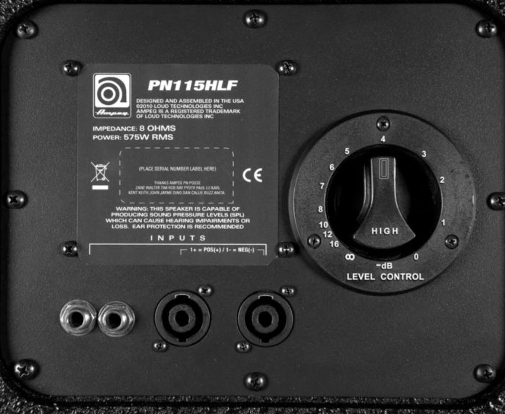 Ampeg Pro Neo Pn-115hlf 1x15 575w 8-ohms - Bass amp cabinet - Variation 2