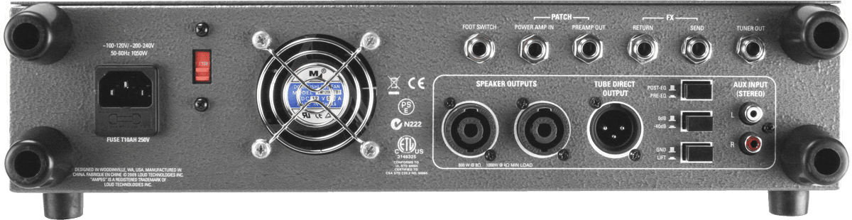 Ampeg Svt7-pro Head 1000w 4 Ohms Black - Pro Series - Bass amp head - Variation 2