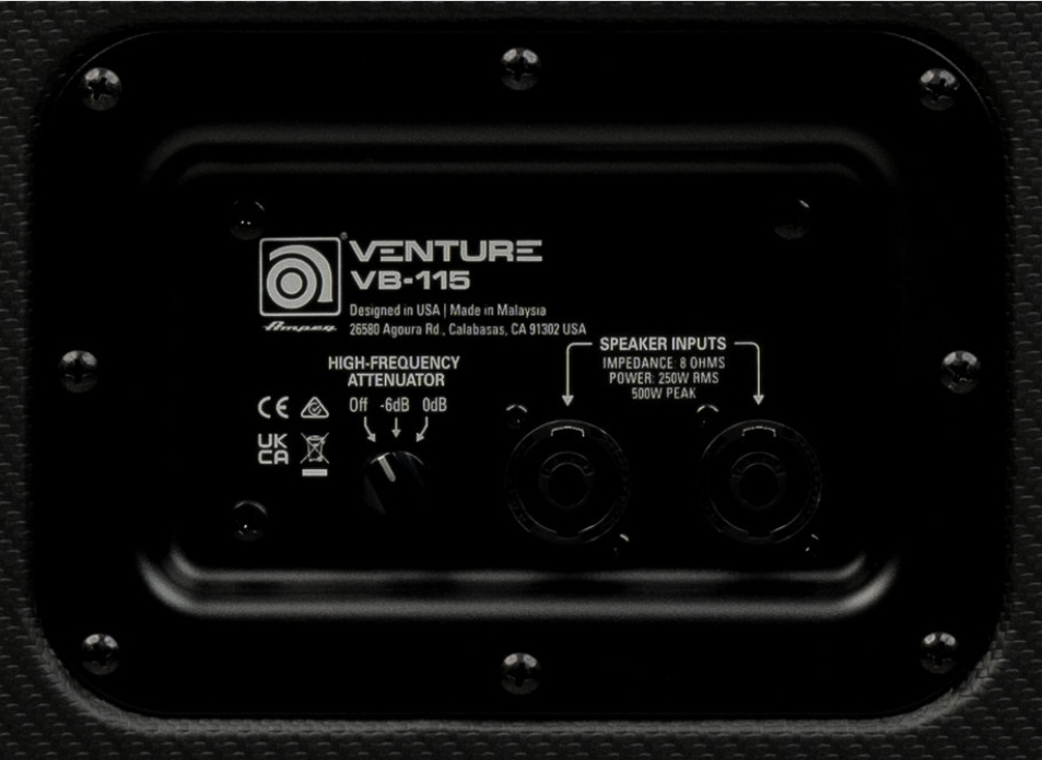 Ampeg Venture Vb115 Bass Cab 1x15 250w 8-ohms - Bass amp cabinet - Variation 2