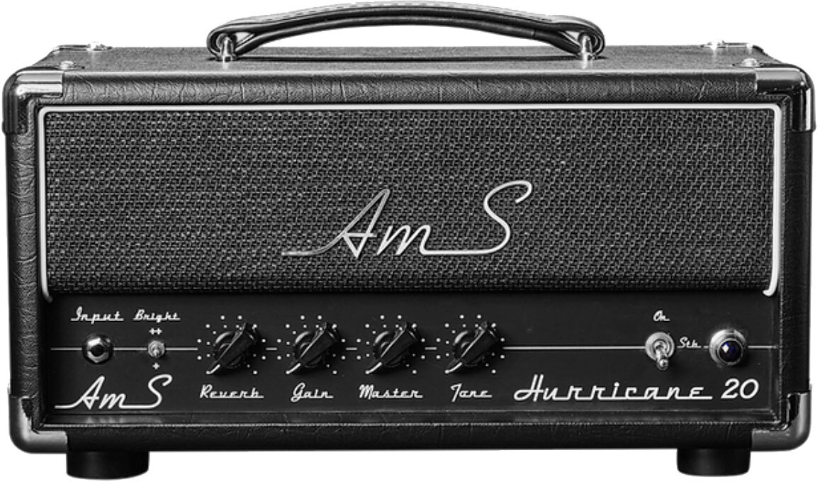 Ams Amplifiers Hurricane 20 Head 20w 6v6 Black - Electric guitar amp head - Main picture