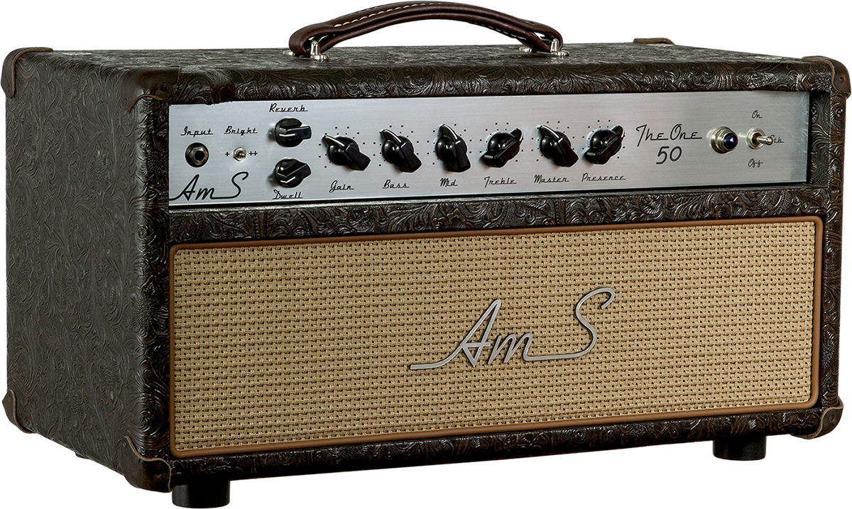 Ams Amplifiers The One 50 Head Custom Brown Custom Cowboy - Electric guitar amp head - Main picture
