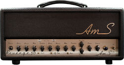 Electric guitar amp head Ams amplifiers Revenge 50S Head - Black