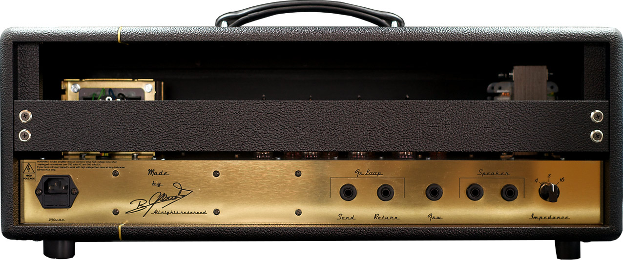 Ams Amplifiers Dba 40 Head 40w El84 Black - Electric guitar amp head - Variation 1