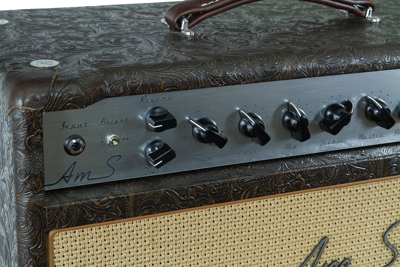 Ams Amplifiers The One 50 Head Custom Brown Custom Cowboy - Electric guitar amp head - Variation 3