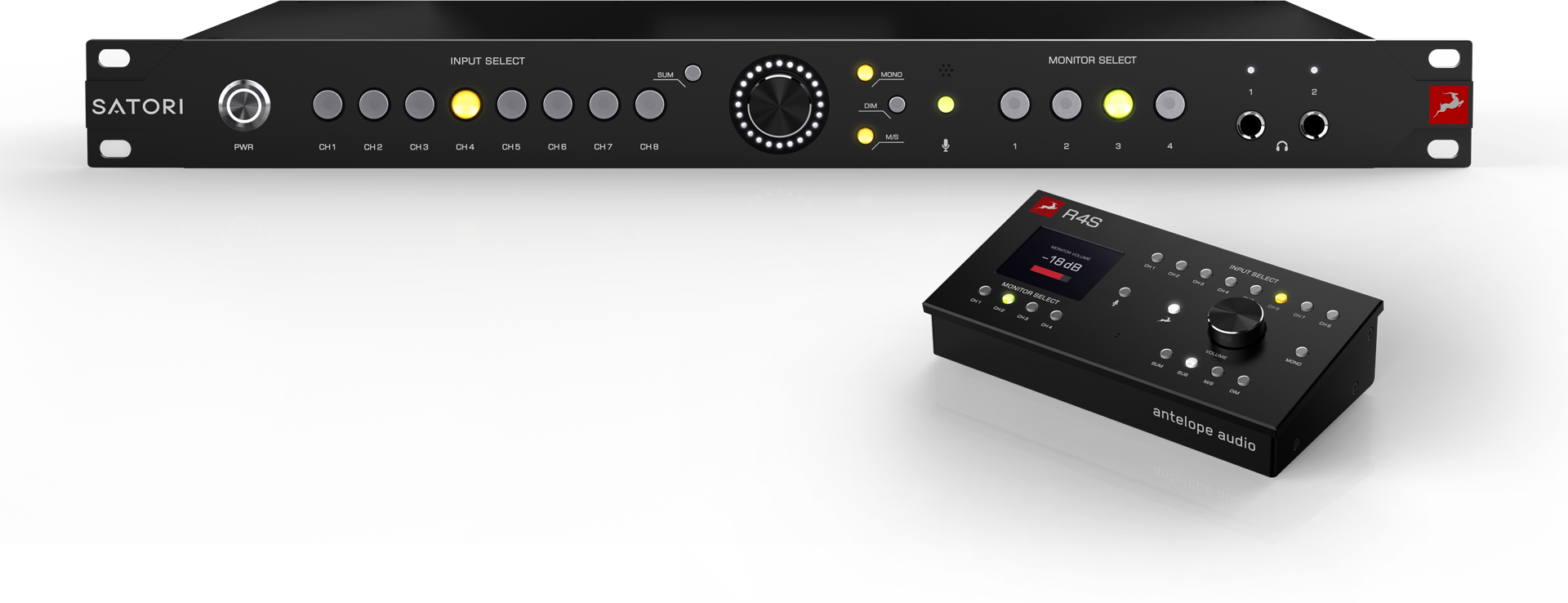 Antelope Audio Satori Gen2 + R4s - Monitor Controller - Main picture