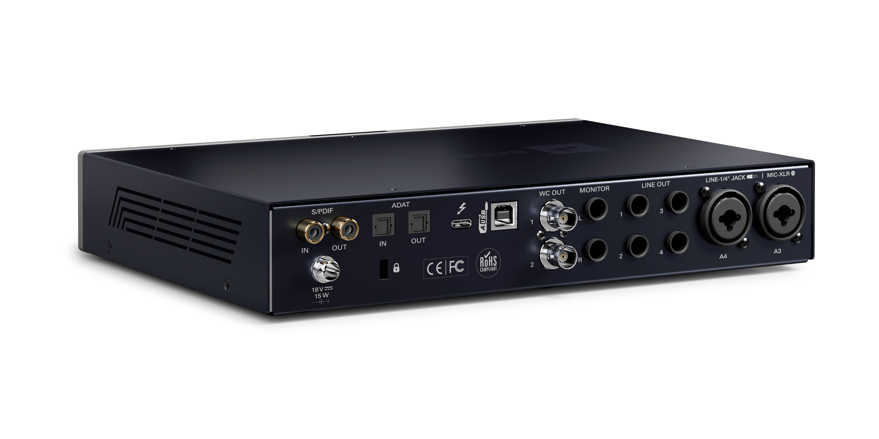 Antelope audio Discrete 4 Pro Synergy Core Thunderbolt audio interface