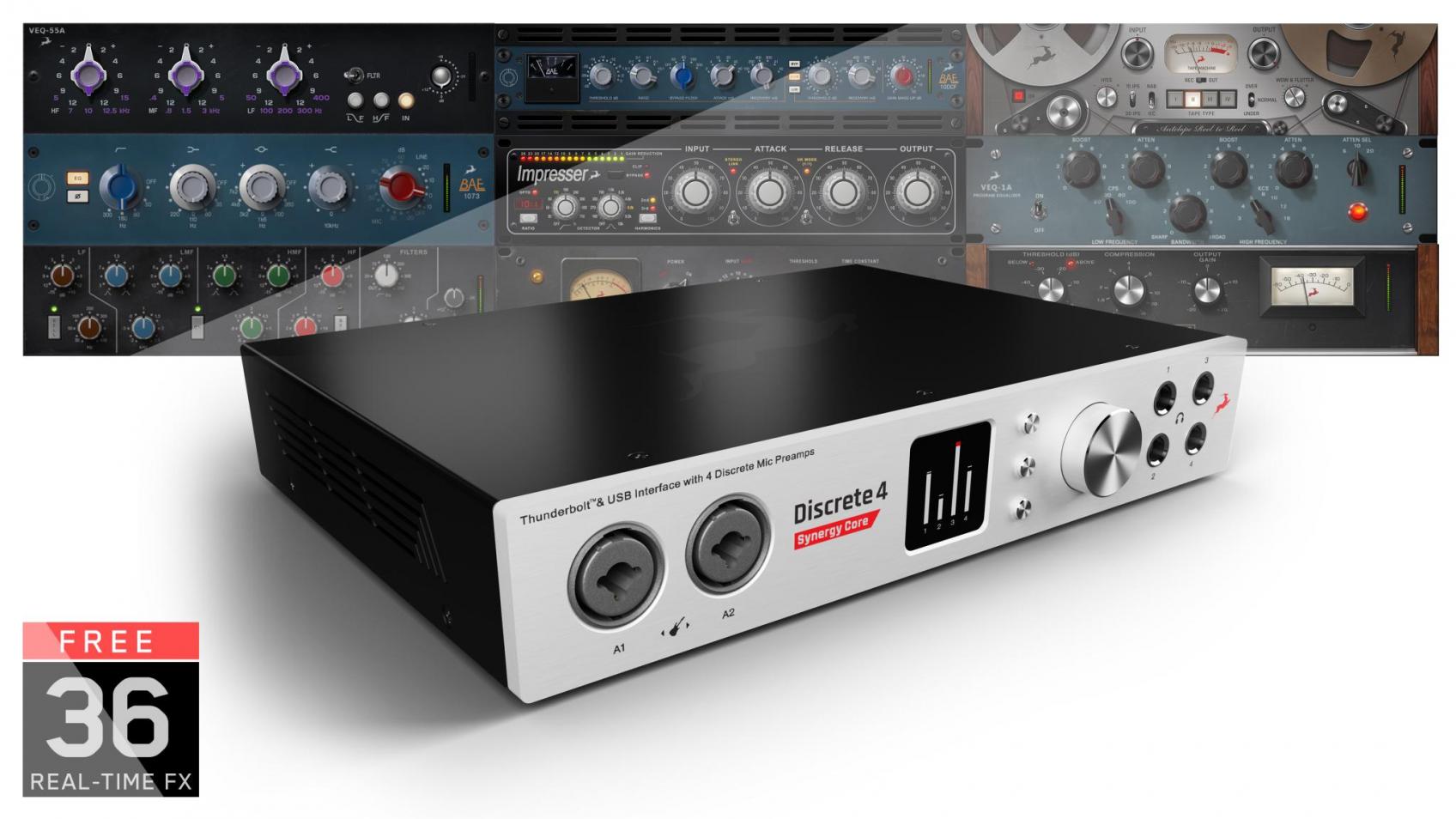 Antelope audio Discrete 4 Synergy Core + Micro Solo Edge offert
