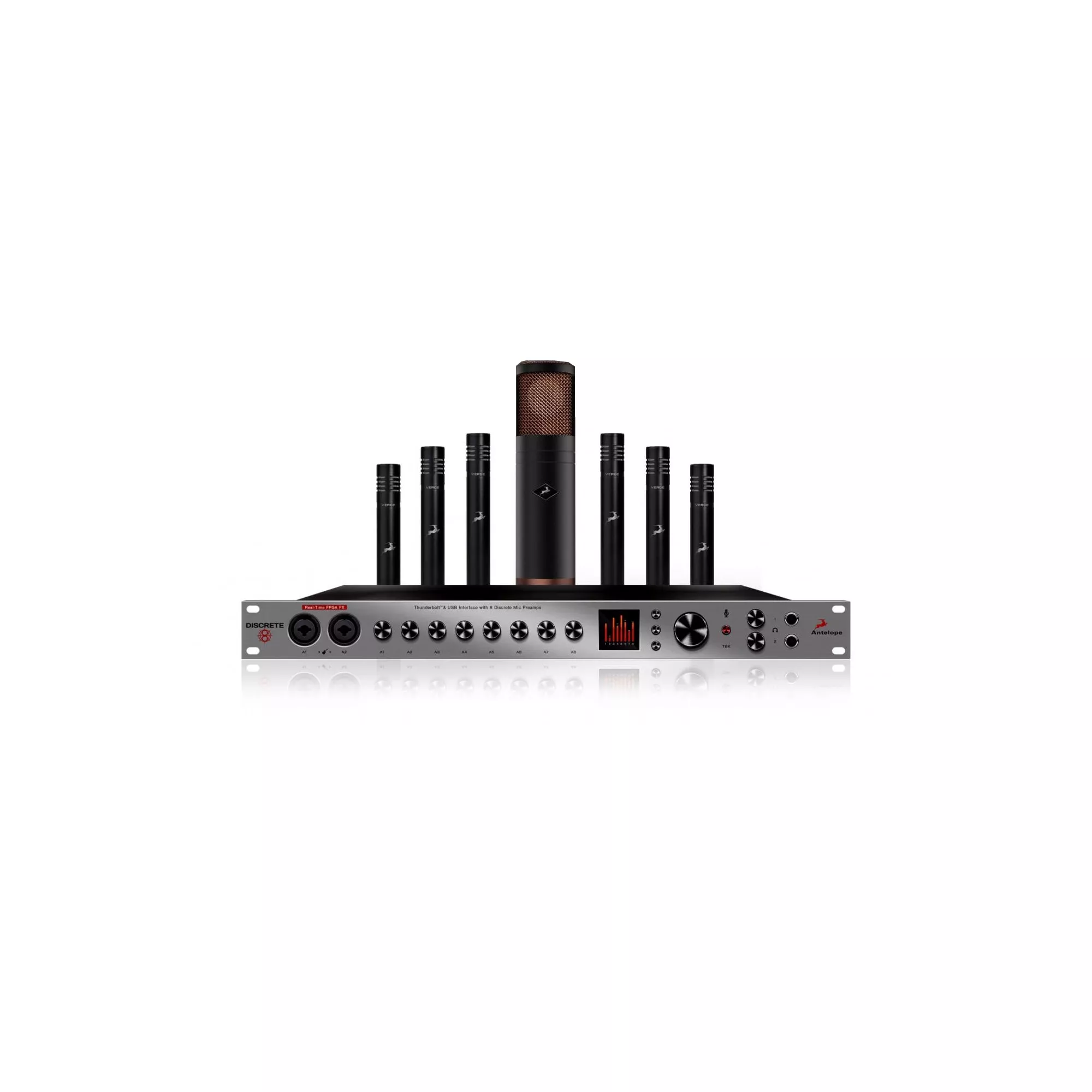 Antelope audio Discrete 8 Edge & Verge Bundle Home studio set