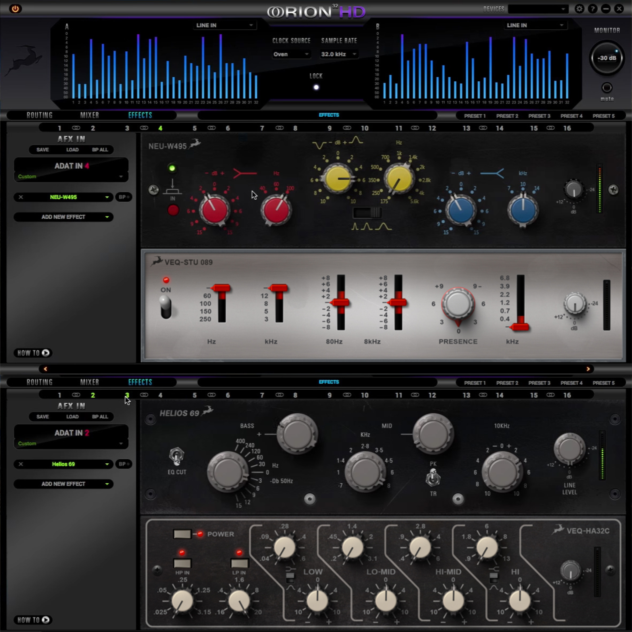 Antelope audio Orion 32 HD Usb audio interface