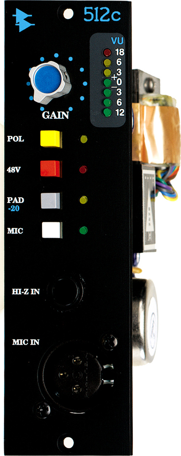 Api 512c Module Prampli Mono Micro Ligne - 500 series components - Main picture