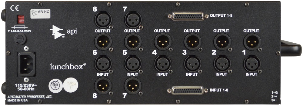 Api Lunch Box 6 Sortie Xlr - Studio Rack - Variation 2