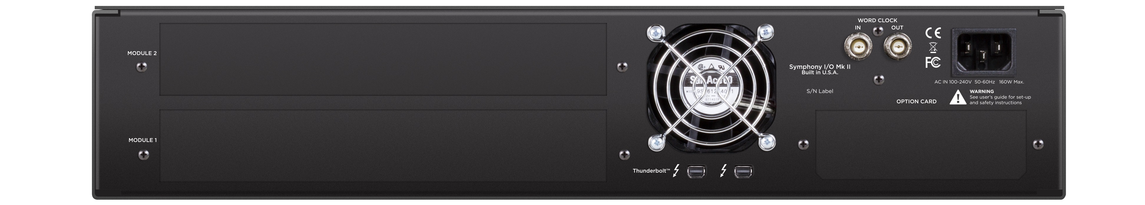 Apogee Symphony Mkii Thunderbolt Chassis - Thunderbolt audio interface - Variation 2