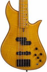 Solid body electric bass Aquilina Sirius 5 Custom (#51834) - Honey