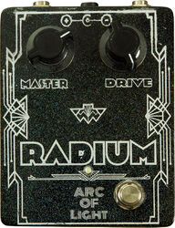 Overdrive, distortion & fuzz effect pedal Arc of light Radium Overdrive