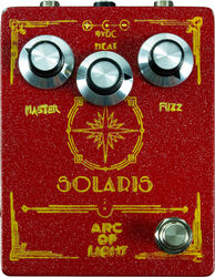 Overdrive, distortion & fuzz effect pedal Arc of light Solaris Germanium Fuzz / Boost - Red